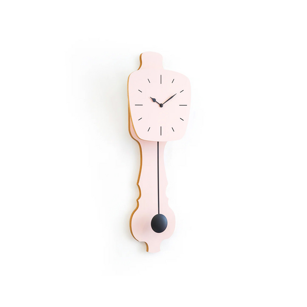 Wall Clock Pastel Pink
