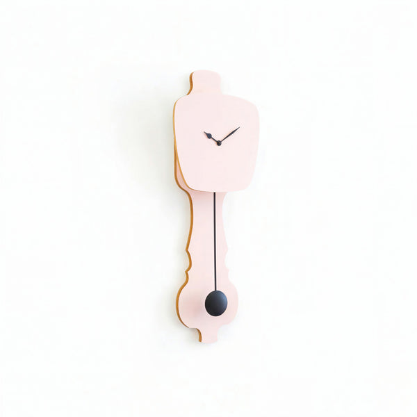 Wandklok Pastel Roze