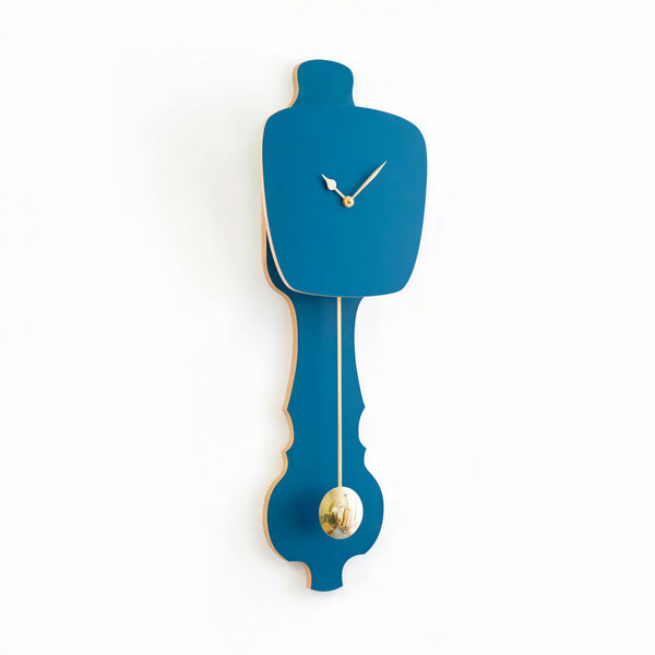 Wall Clock Petrol Blue
