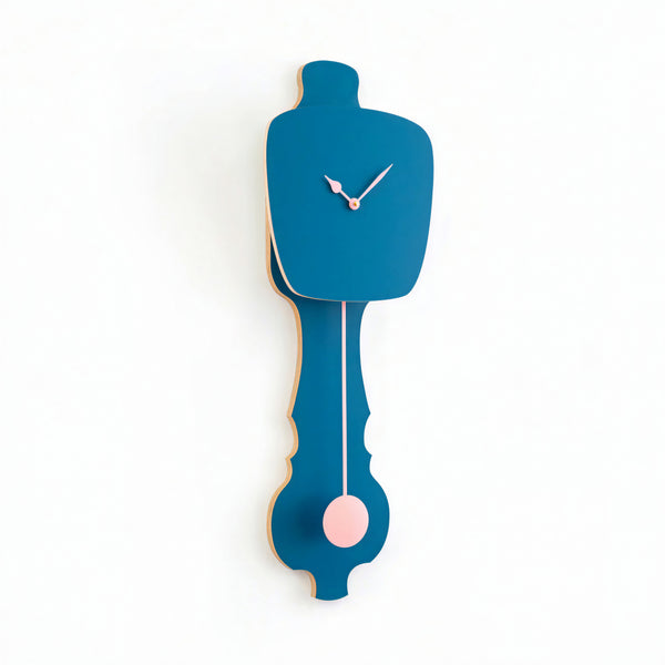 Wall Clock Petrol Blue