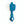 Wall Clock Petrol Blue