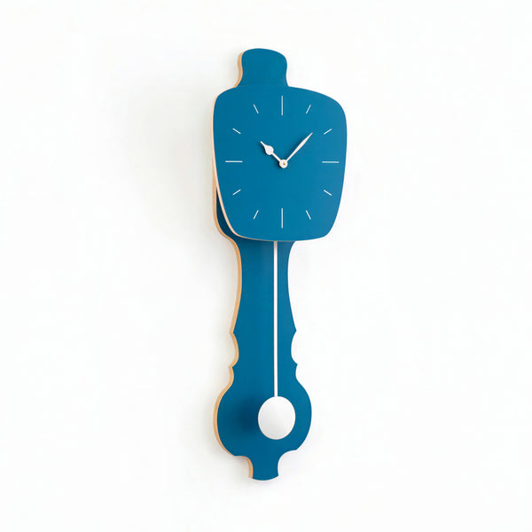 Wall Clock Petrol Blue