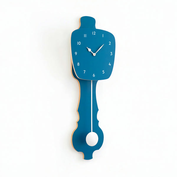 Wall Clock Petrol Blue