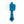 Wandklok Petrol Blauw