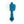 Wandklok Petrol Blauw