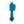 Wandklok Petrol Blauw