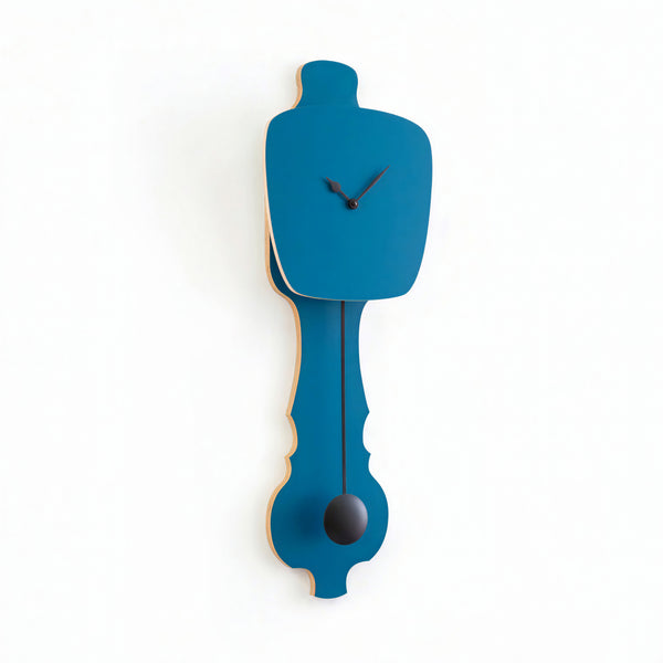 Wandklok Petrol Blauw