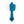 Wandklok Petrol Blauw