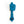 Wandklok Petrol Blauw