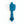 Wall Clock Petrol Blue