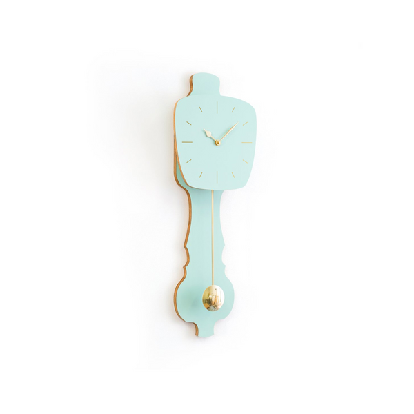 Wall Clock Pistachio Green