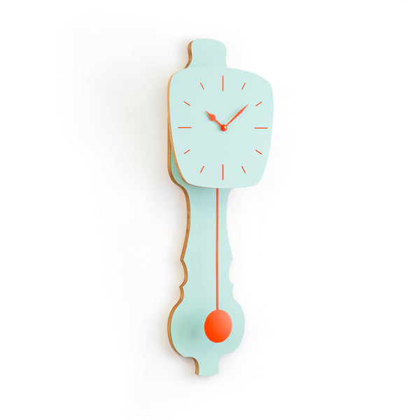 Wall Clock Pistachio Green