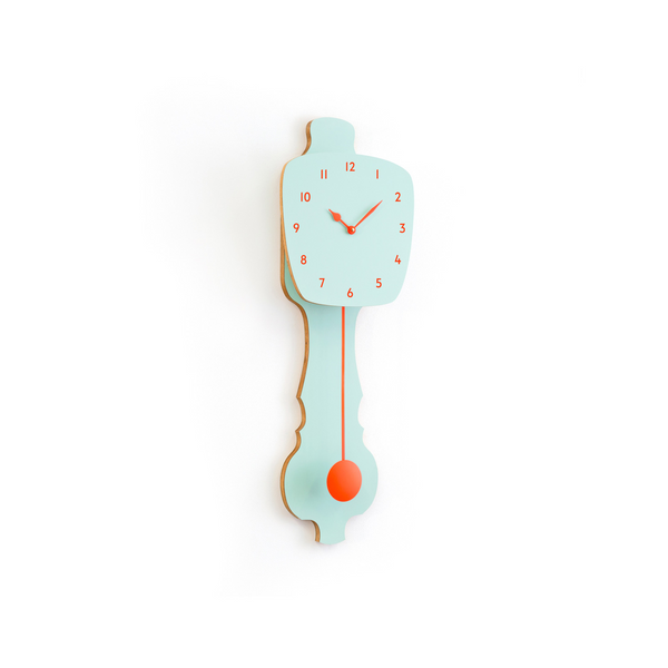 Wall Clock Pistachio Green