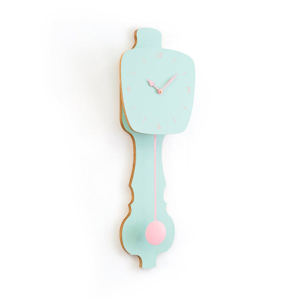 Wall Clock Pistachio Green