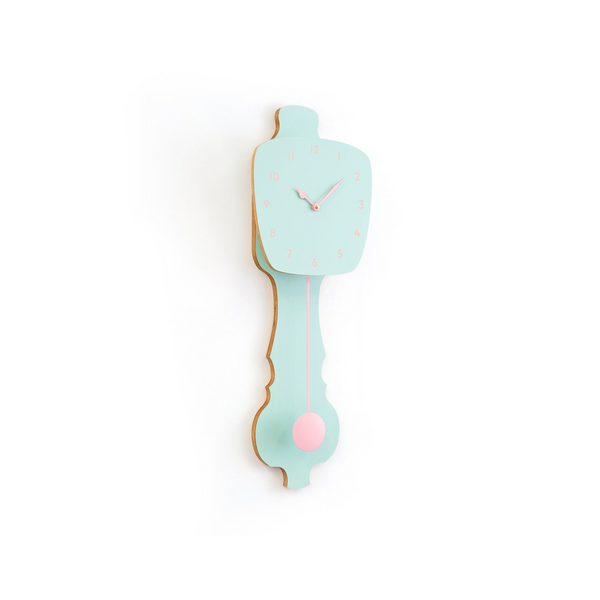 Wall Clock Pistachio Green