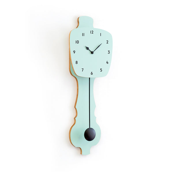 Wall Clock Pistachio Green