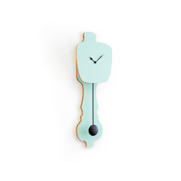 Wall Clock Pistachio Green