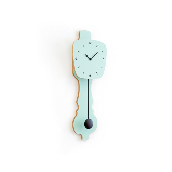 Wall Clock Pistachio Green
