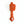 Wall Clock Rust Red