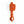 Wall Clock Rust Red