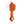 Wall Clock Rust Red