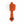 Wall Clock Rust Red