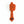 Wall Clock Rust Red