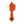 Wall Clock Rust Red