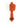 Wall Clock Rust Red