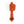 Wall Clock Rust Red