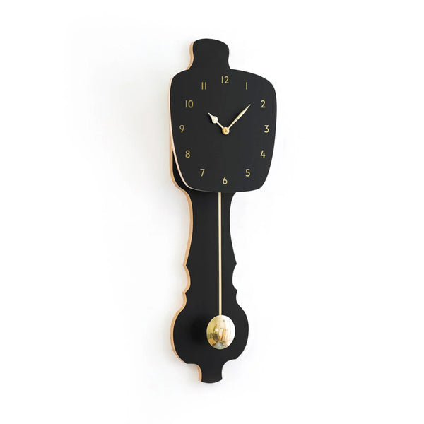 Wall clock Satin Black (SE)