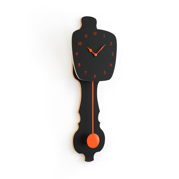 Wall clock Satin Black (SE)