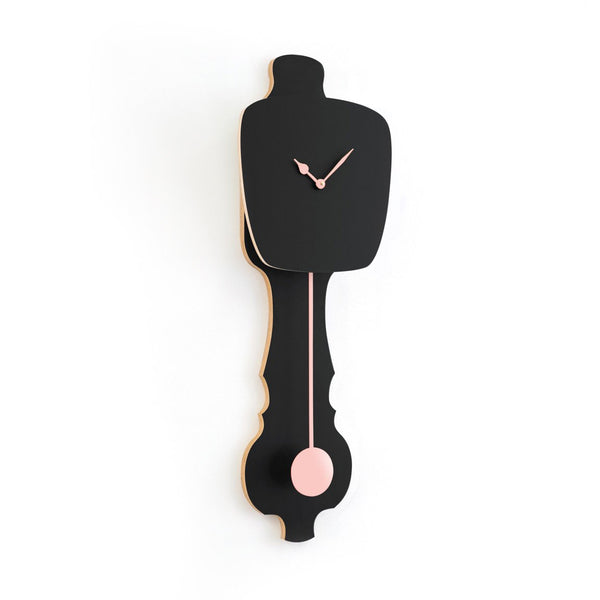 Wall clock Satin Black (SE)